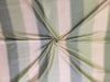 SILK DUPIONI green and gold stripes color 54" wide DUPS63[1]