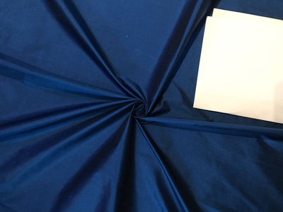 Pure Silk Taffeta  DARK blue 17 MOMME light weight fabric~ 44&quot;wide ~