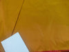 100% Pure Silk Taffeta 32 MOMME mustard x red color ~ 54&quot; wide TAF321