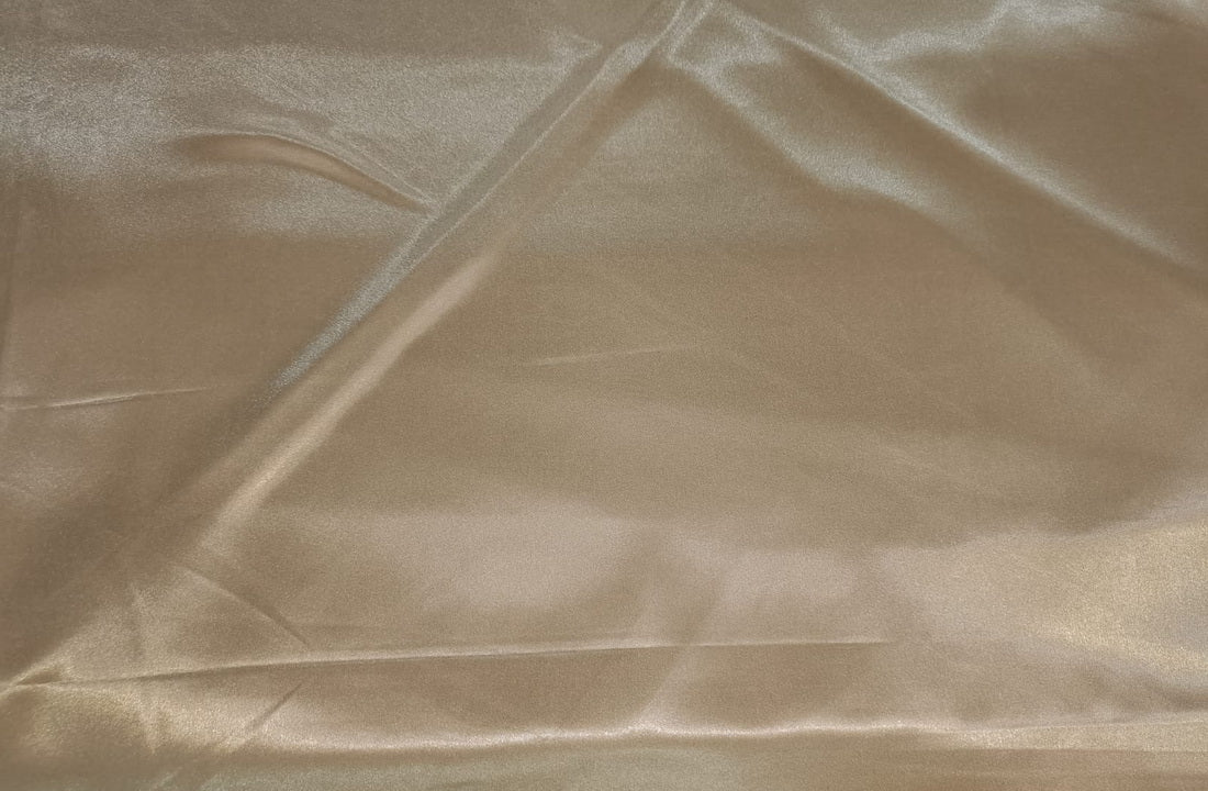 Gold Polyester satin 56&quot; wide