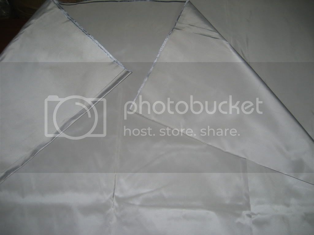 100% Pure SILK TAFFETA FABRIC Dusty Blue   54&quot; width TAF#185[7]