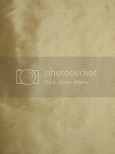 100% Pure SILK TAFFETA FABRIC Light Gold continuous piece 54&quot;
