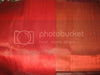 TOMATO RED colour SILK ORGANZA FABRIC 44&quot; WIDE