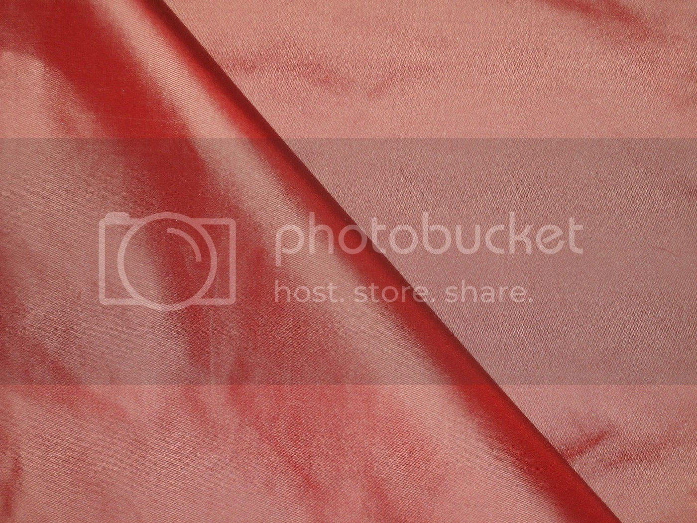 SILK TAFFETA FABRIC Winter Cherry color 54" wide TAF45[2]