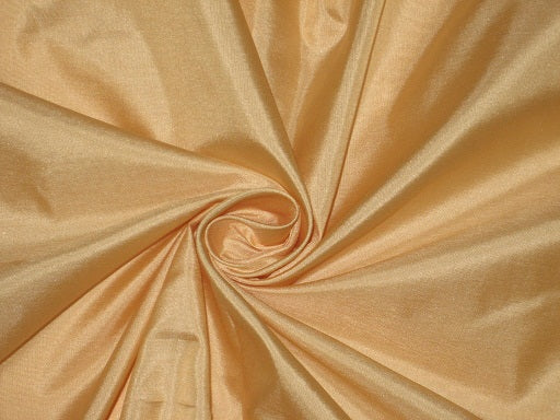 Mary Ann 50 GRAM  plain silk fabric Peachy Cream plain silk 44&quot;[3294]