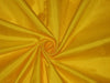 Mary Ann plain silk fabric Yellow silk 44&quot;