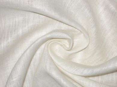 Linen fabric~Ivory colour~44