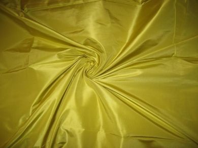 SILK TAFFETA FABRIC 60&quot; ~Lime Green colour 7.35 yards