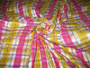 Gorgeous Silk Dupioni Multi Colour Plaids ~ 44&quot; Wide