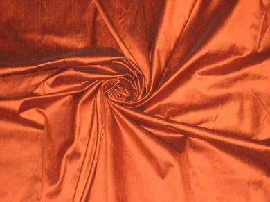 Orange colour silk dupioni~44