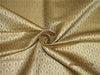 Silk Brocade Fabric 4.35 YARDS beige x metallic gold 44&quot;