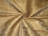 Silk Brocade Fabric 4 YARDS Creamy beige x antique gold 44&quot;