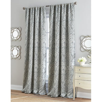 Silk taffeta jacquard fabric REVERSABLE cloudy grey & brown 54" wide-Damask fabric TAFJ26A