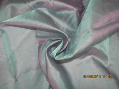 Silk Organza fabric blue x pink color 54&quot; wide pkt #28[6]