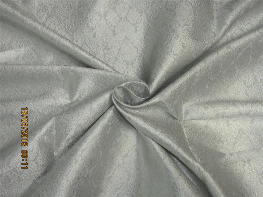 Brocade fabric silver Color 44&quot;