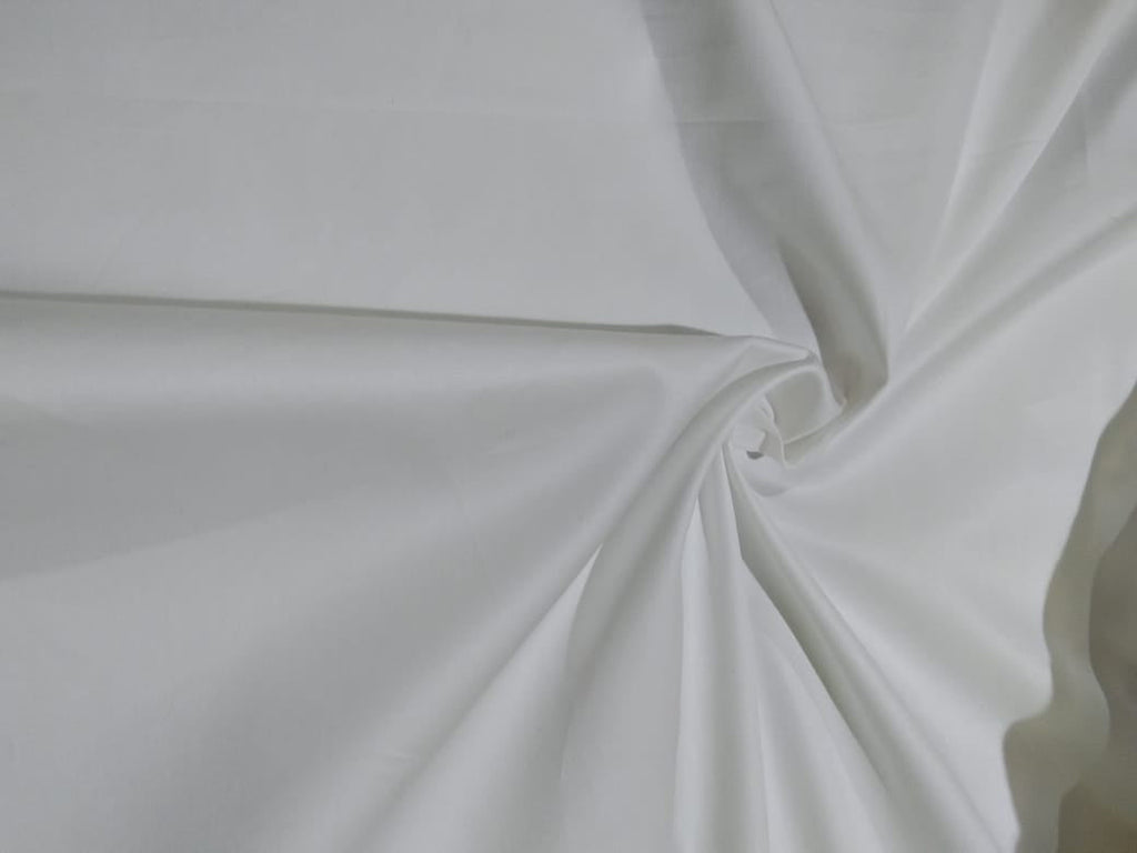 Viscose Lycra Fabric, Prints/Pattern: Plain/Solids, Color: White
