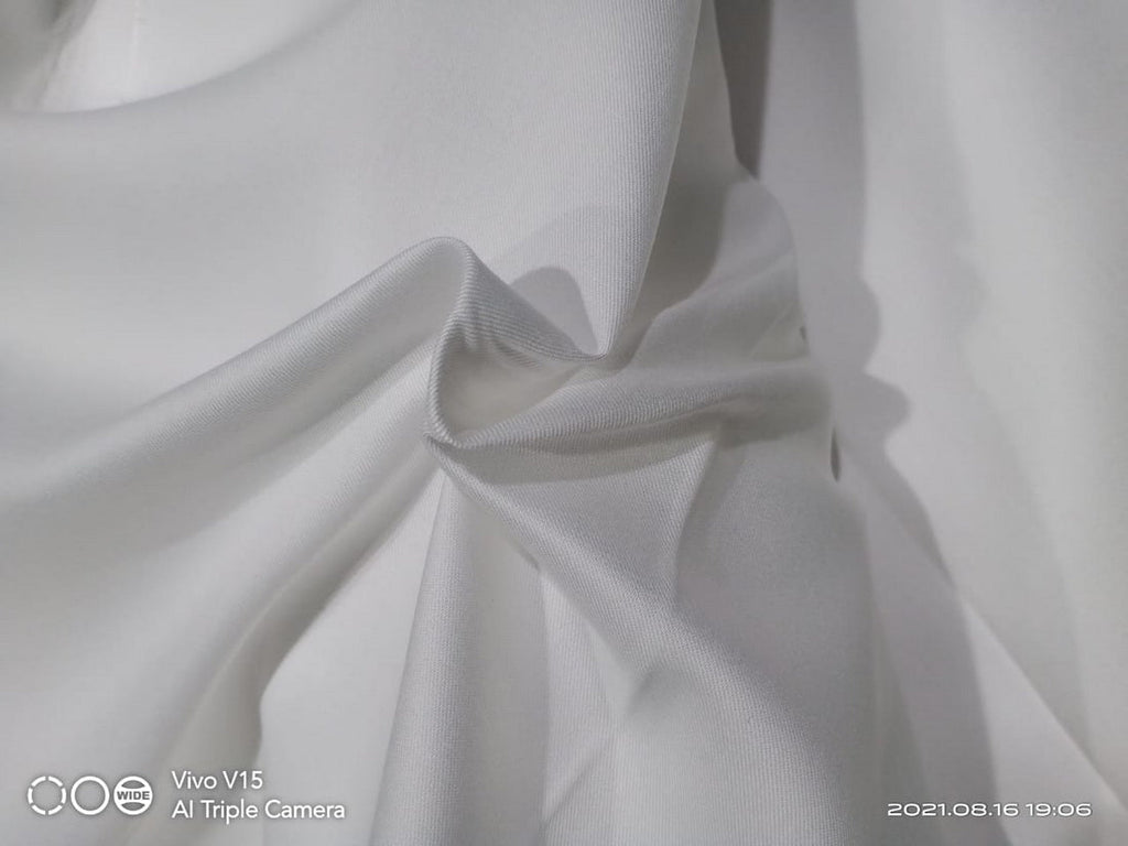 RAYON 2 X 1 TWILL 58&quot; white dyeable