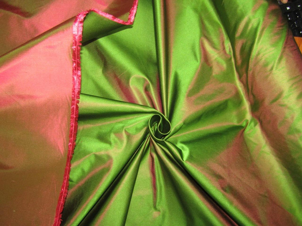 53 momme polyester dutchess satin iridescent green 54&quot;wide