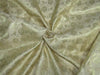 Brocade fabric cream x metallic gold color 44&quot;