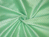 Brocade fabric silver /green/gold color 60&quot;