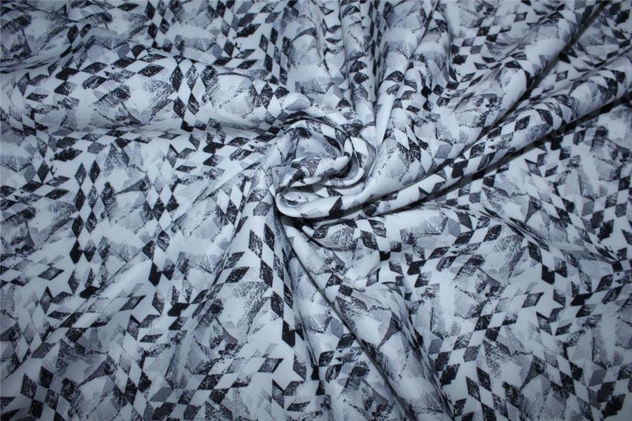 Abstract print Scuba Knit fabric 59&quot; wide-thin for fashion wear B2#83[9][9072]