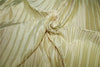 Champagne color satin pleated fabric ~ 58&quot; wide