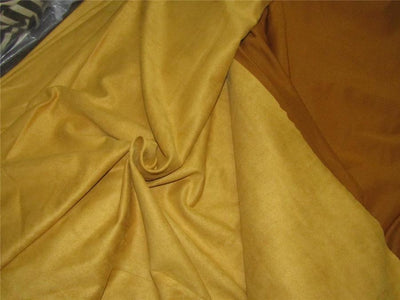 Camel Gold Color Scuba Suede Knit fashion wear fabric ~ 59&quot; wide