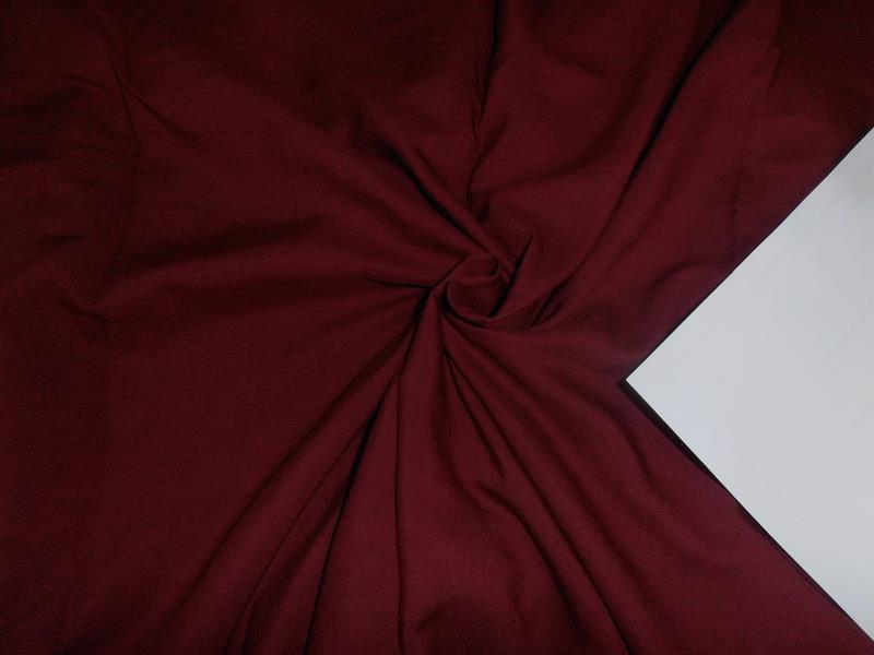 Dark Maroon Color Scuba Suede Knit fashion wear fabric ~ 59&quot; wide[7748]