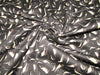 100% COTTON SATIN BLACK Color print 58&quot;  wide using Discharge Printing Method