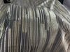 Pleated Foil Fabric Gold Print 58'' Wide available in four colors