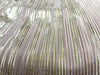 Pleated Foil Fabric Gold Print 58'' Wide available in four colors