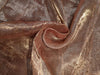 Silk Tissue Organza Fabric Sheer Burgundy Color 44" ~wide