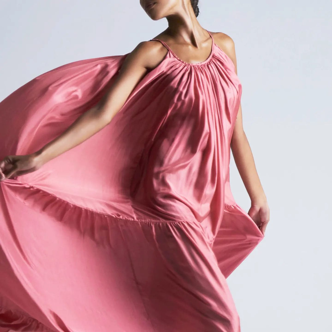 silk habotai dress Hand Dyed Silk Habotai Dress Lisa's Fabrics