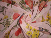 Silk Chiffon Digital Floral Print fabric 60gms 44" wide available in two colors