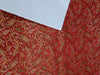 Silk Brocade fabric 44" wide BRO862 available in 3 colours [YELLOW, RED, GREEN]