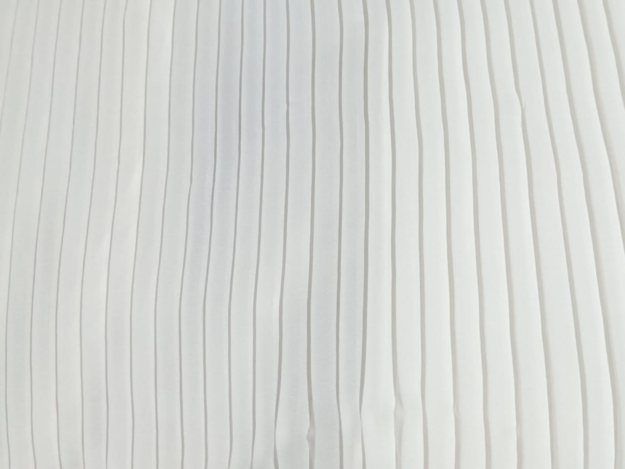 Pleated WHITE GEORGETTE FABRIC 58" WIDE