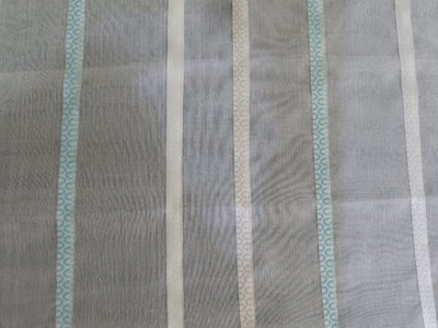 100% silk organza stripes fabric 54&quot; wide