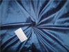 100% pure silk dupion fabric cool blue x black color 54&quot;wide with slubs