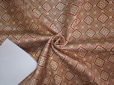 Silk Brocade fabric 56" wide available in 5 different options BRO807