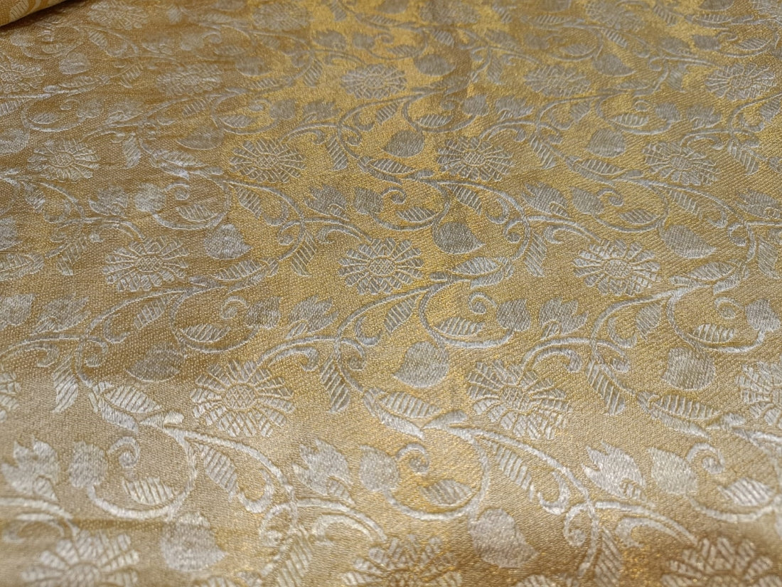 Brocade jacquard fabric 44 wide ~ BRO837 available in three DESIGNS –