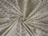 BROCADE PASTEL GREEN X LIGHT GOLD COLOR 44&quot;INCH