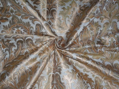BROCADE FABRIC IVORY, CREAM X METALLIC GOLD