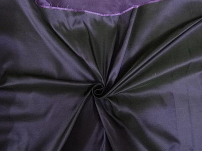 100% SILK DUTCHESS PURPLE X BLACK  58&quot;