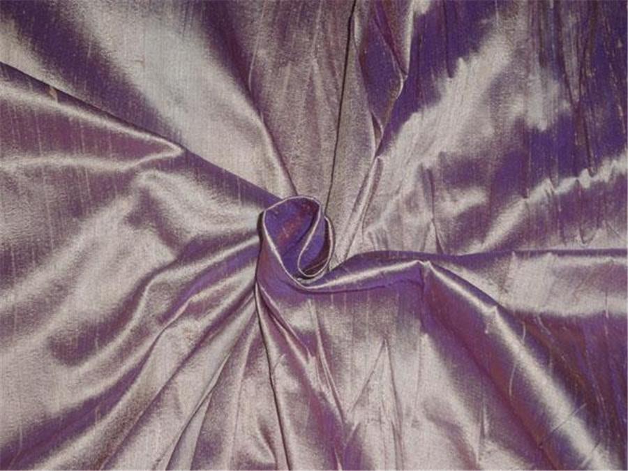 100% PURE SILK DUPION FABRIC PURPLE X GOLD 54&quot; WITH SLUBS*MM54[2]