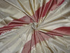 STUNNING SILK TAFFETA JACQUARD~ MAROON X GOLD