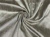 100% Pure Silk Dupion Fabric CREAM X BLACK colour 54" wide WITH SLUBS