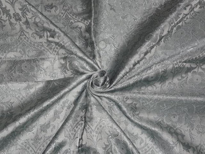 SILK BROCADE BLUEISH GREY COLOR 44" WIDE BRO307[1]