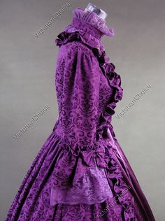 SILK BROCADE FABRIC PURPLE,BLACK COLOR 44&quot;INCH BRO487[3]