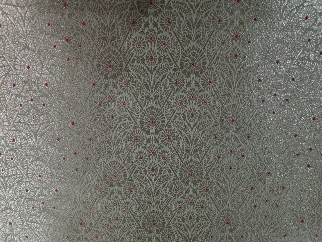 Brocade jacquard fabric 44" wide ~ BRO834 available in five colors