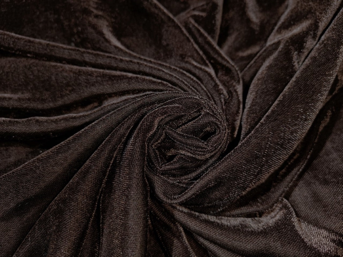 100% Micro Velvet Fabric ~ 44&quot; wide available in two colors